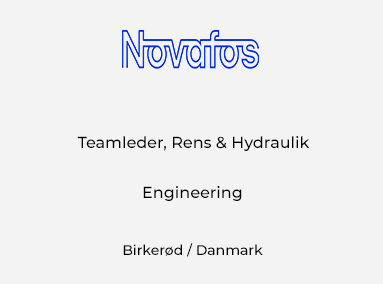 Teamleder, Rens & Hydraulik