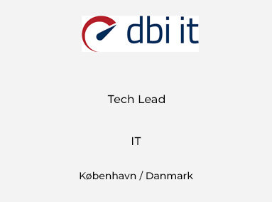 Tech Lead